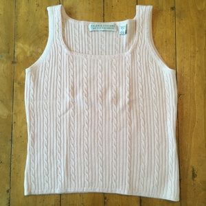 Valerie Stevens Cashmere Sweater Tank